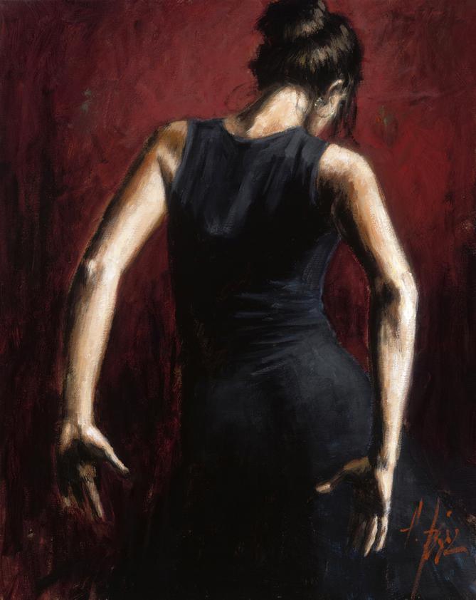 Flamenco Dancer Canvas Paintings page 3